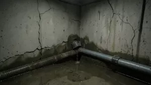 drenaż wewnętrzny w piwnicy